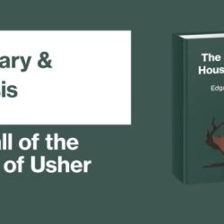 Gloomy mood in the fall of the house of usher